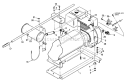 Part Location Diagram of 58496 Briggs and Stratton Engine Hm 100 E.S. Craftsman Long Run E.S.
